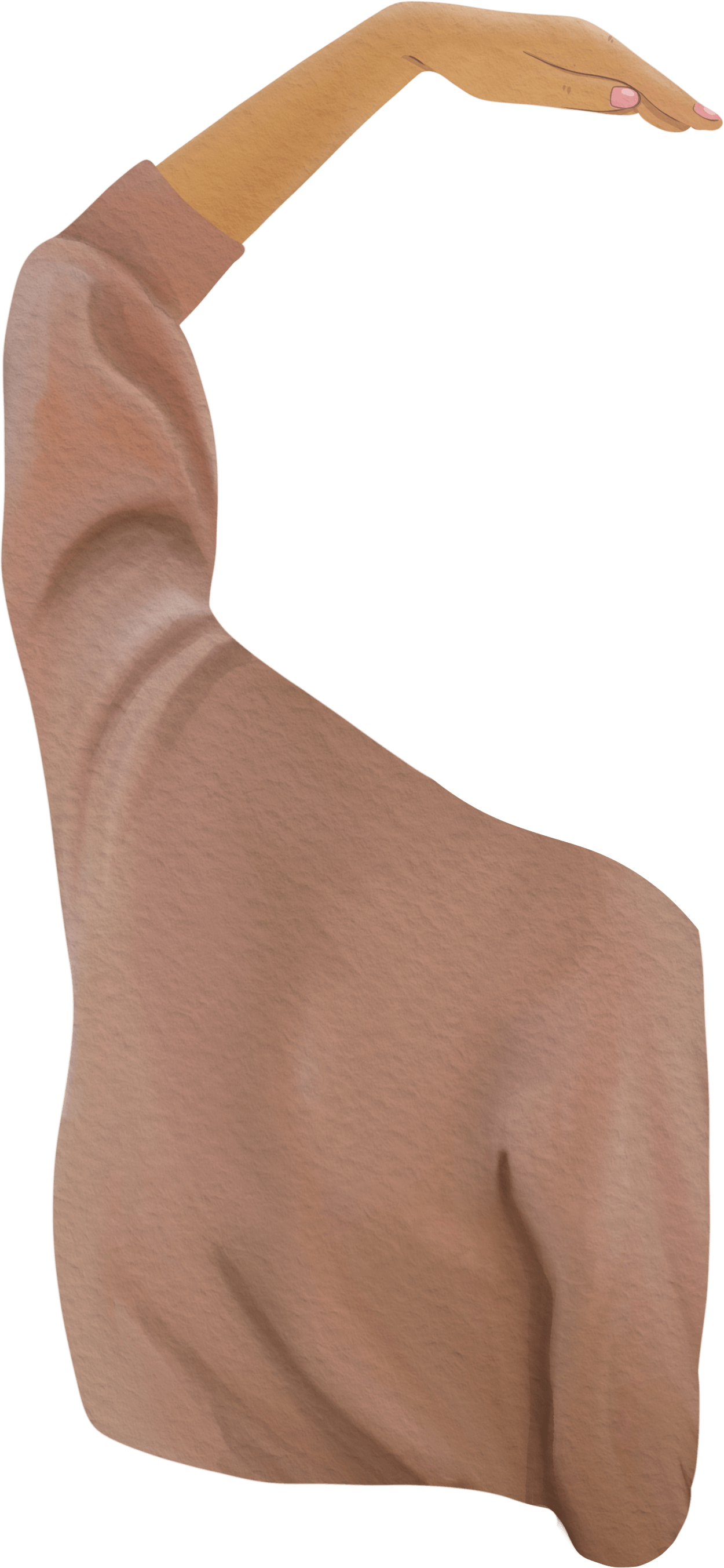 left sweater brown1 left sweater brown1